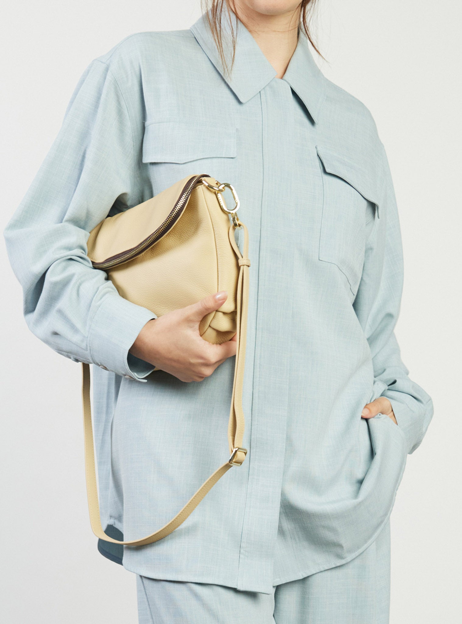 Fifi Crossbody Raffia