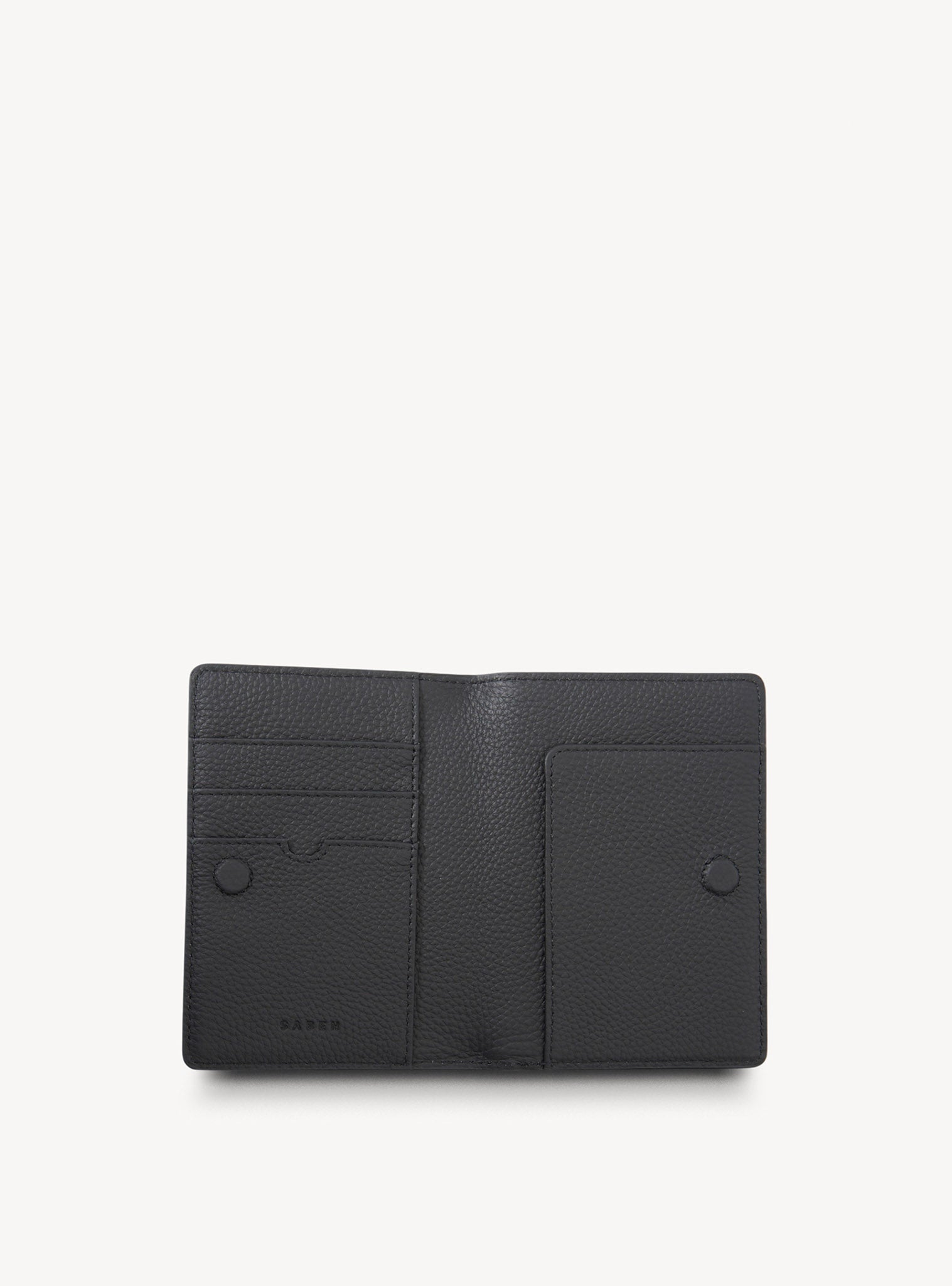 Linz Passport Wallet Black