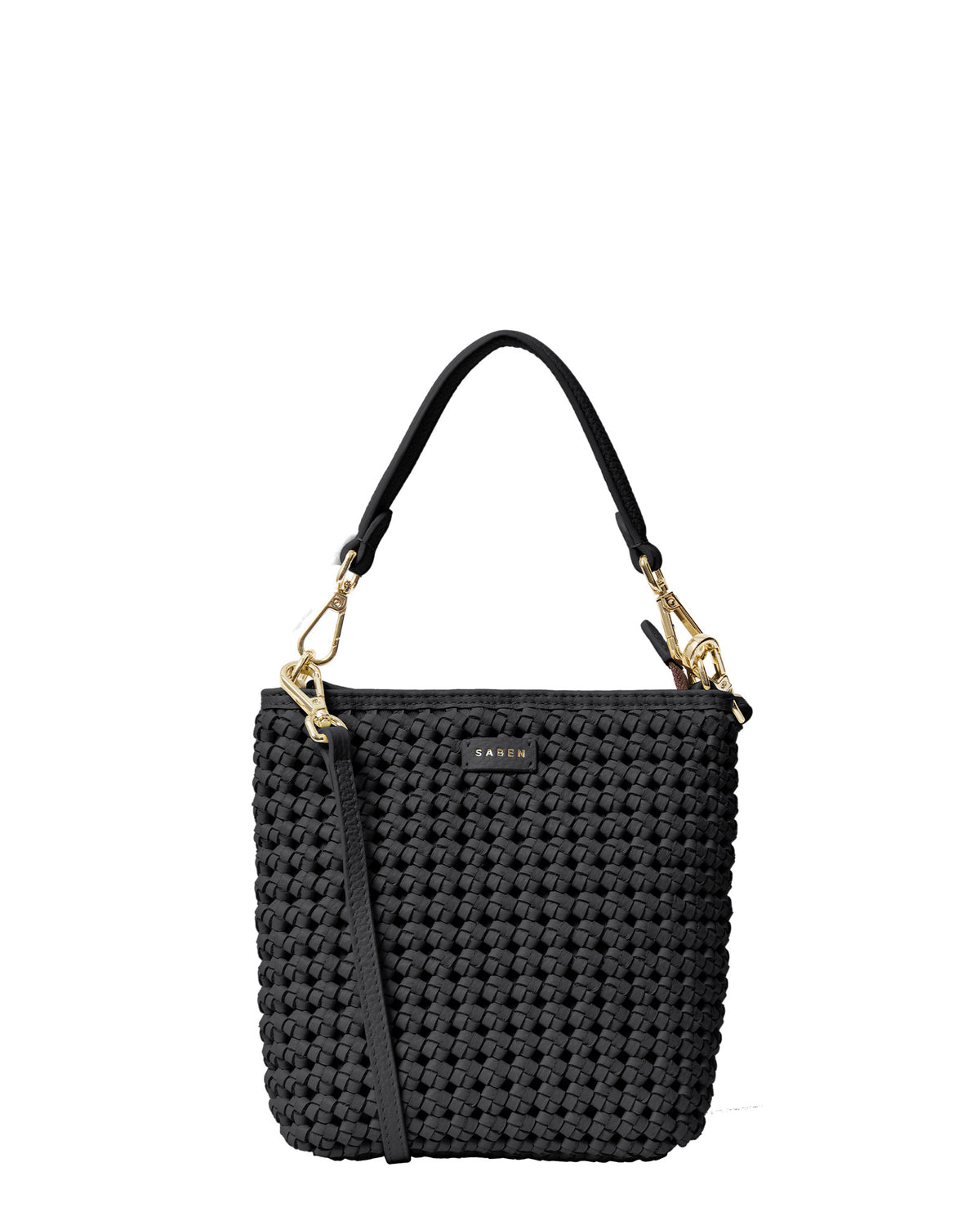 Coco Mini Bag Black Fine Braid