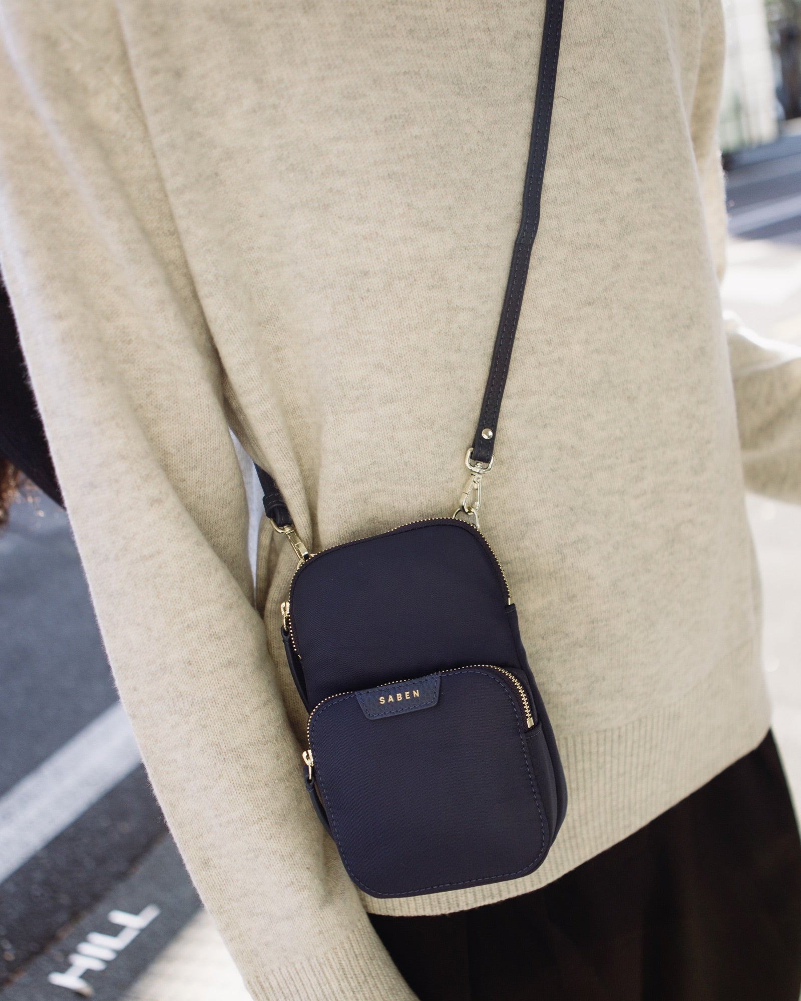 Nikko Pocket Nylon Phone Sling