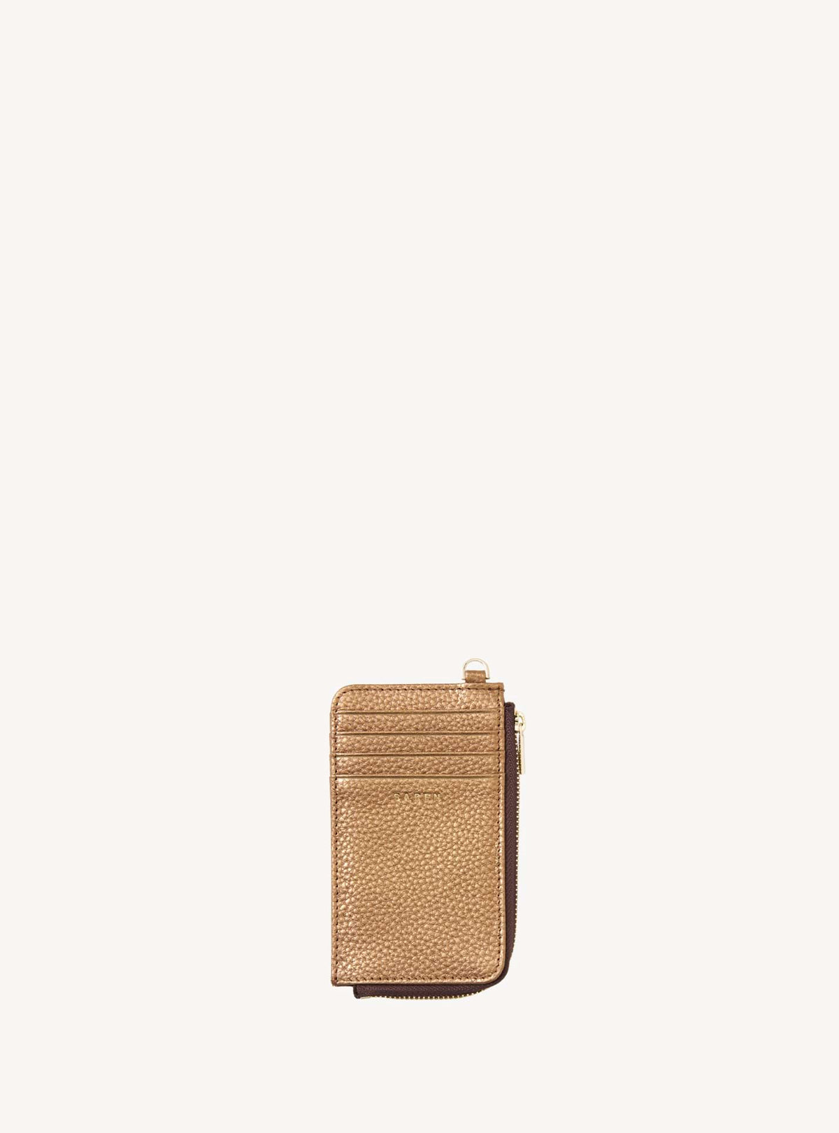 Winona Card Holder Brushed Bronze