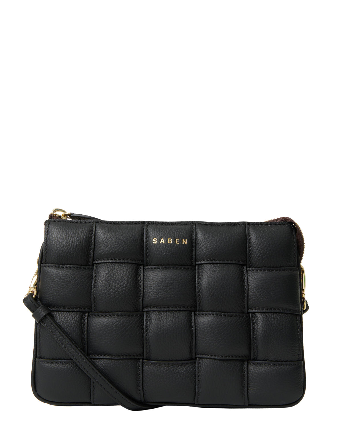 Tilly&#39;s Big Sis Crossbody Black Woven